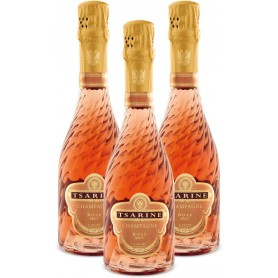 Champagne Tsarine - Brut Rosé - 37,5 cl - Lot de 3