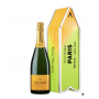 VEUVE CLICQUOT BRUT CARTE JAUNE COFFRET VERT PERSONNALISABLE