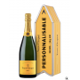 VEUVE CLICQUOT BRUT CARTE JAUNE COFFRET PERSONNALISABLE