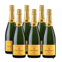 VEUVE CLICQUOT BRUT CARTE JAUNE SET DE SERVICE