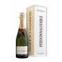 MOËT & CHANDON BRUT COFFRET EN MÉTAL PERSONNALISABLE