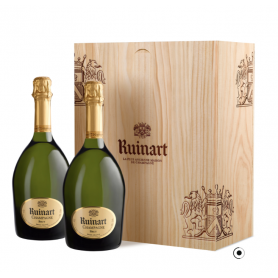 RUINART COFFRET CADEAU DUO R DE RUINART BRUT