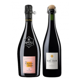 Veuve Clicquot Coffret Duo La Grande Dame Rosé 2012 et Parcelle Clos Colin 2012