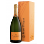 1 Veuve Clicquot Carte Jaune Brut Coffret Magnum 1,5L + Verres