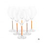 Set de 6 verres VEUVE CLICQUOT VERRES À CHAMPAGNE