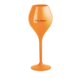 Set de 6 verres VEUVE CLICQUOT CARTE JAUNE ACRYLIQUE