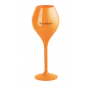 Set de 6 verres VEUVE CLICQUOT CARTE JAUNE ACRYLIQUE