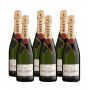 6 bouteilles sous étui - 75 cL MOËT & CHANDON IMPÉRIAL BRUT