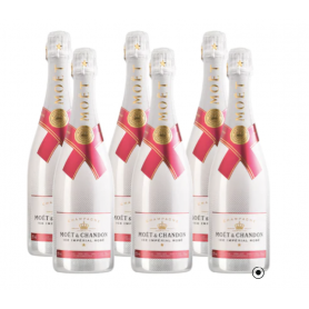 Caisse de 6 bouteilles - 75 cL MOËT & CHANDON ICE IMPÉRIAL ROSÉ