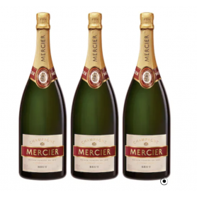 Caisse de 3 magnums - 1,5 L MERCIER BRUT