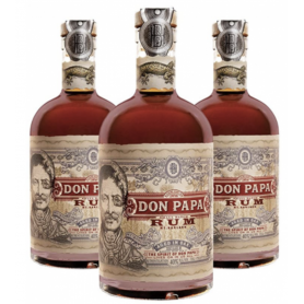 Don Papa Rum 3er Pack Dark (3 x 0.7 l)