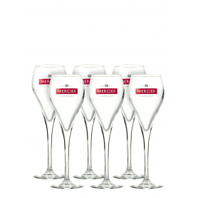 1 Mercier Flûtes Eve Set de 6 Verres