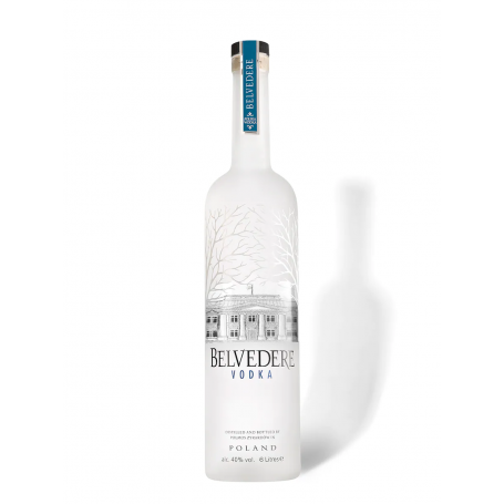 Belvedere Vodka "Hight Sabre Bouteille Lumineuse Mathusalem 6L