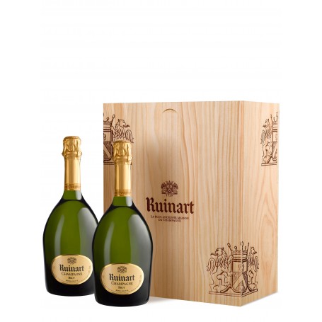 Ruinart Coffret Cadeau Duo R Brut 75cl