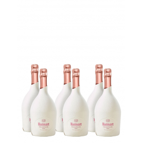 Ruinart Rosé Etui Seconde Peau 6 Bouteilles 75cl