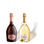 1 Ruinart Blanc de Blanc et Rosé Coffret Duo 75cl