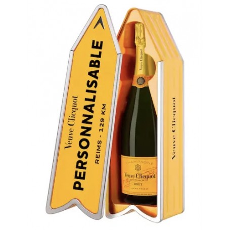 Veuve Clicquot Carte Jaune Sous Coffret Arrow Personnalisable 75cl