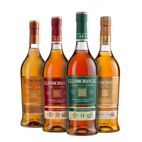 Glenmorangie Coffret Quatuor 4 Bouteilles 70cl