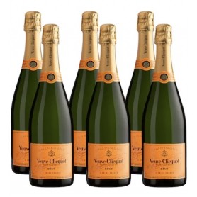 Veuve Clicquot Carte Jaune Caisse de 6 bouteilles 75cl