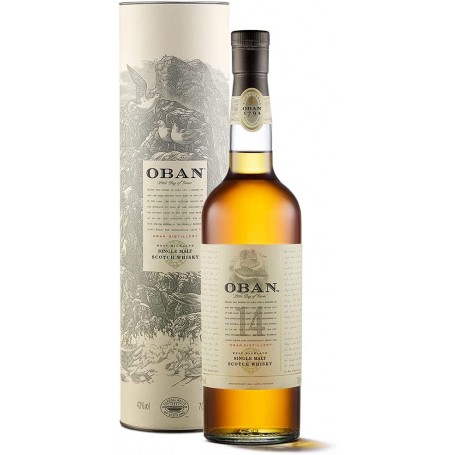 Oban 14 Years Old Highland Single Malt Scotch Whisky 70 cl