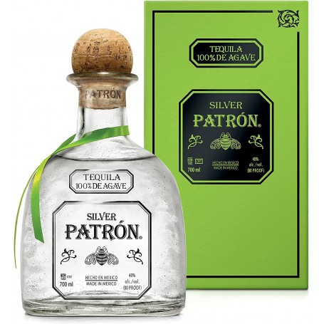 Patron Silver, Tequila Mexicaine Premium, 70cl, 40%