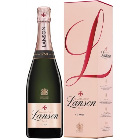 Champagne Lanson - Le Rosé - 75 cl Etui