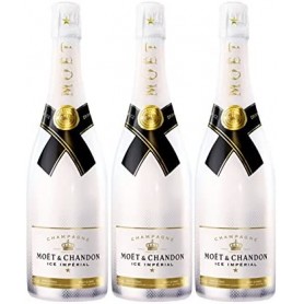 LOT 3 CHAMPAGNES MOËT & CHANDON MOËT ICE 75CL