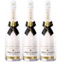 LOT 3 CHAMPAGNES MOËT & CHANDON MOËT ICE 75CL