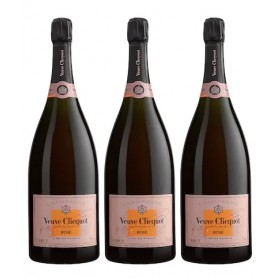 Veuve Clicquot Rosé Caisse de 3 Magnums 1,5L