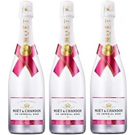 Lot 3 Champagnes Moët & Chandon Ice Impérial Rosé 75cL