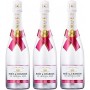 Lot 3 Champagnes Moët & Chandon Ice Impérial Rosé 75cL