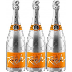 Champagne Rich Blanc Veuve Clicquot -3x75cl Pinot Noir