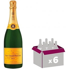 Champagne Veuve Clicquot - Brut - Carte Jaune - 75 cl x 6