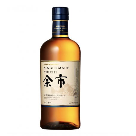 NIKKA - Yoichi, Whisky Japonais, Single Malt - Notes de Fruits & Agrumes - Origine : Japon/Hokkaido - 45 % Alcool - 70 cl