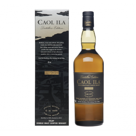 Caol Ila Islay Distillers Edition Single Malt Whisky en Coffret 700 ml