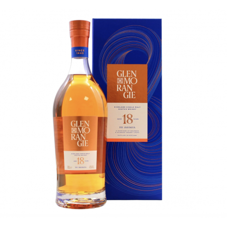Glenmorangie 18 Years Old Highland Single Malt Scotch Whisky 70 cl