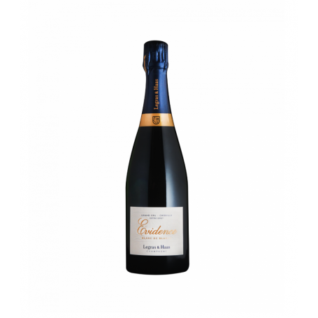 Champagne Legras & Haas - L’Évidence Blanc de Blancs Extra Brut CISELÉ SALIN FRANC - Étui Premium