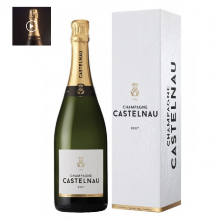 Champagne Castelnau Le Brut | Bouteille 75CL - Étui