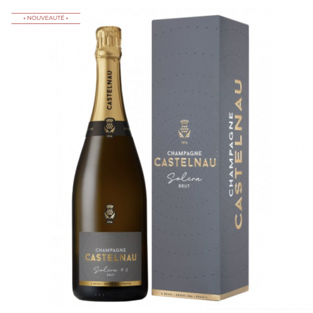 Champagne Castelnau Solera 9.2 | Bouteille 75CL - Etui