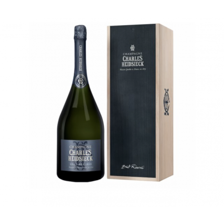 Champagne Charles Heidsieck Brut Réserve | Jéroboam 300cl - Caisse bois