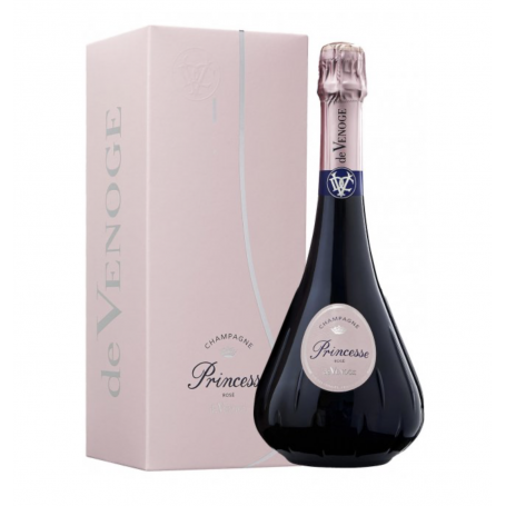 Champagne De Venoge Princesse Rosé | Bouteille 75CL - Etui