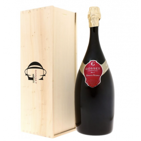 Champagne Gosset Grande Réserve | Jéroboam 300cl - Caisse bois