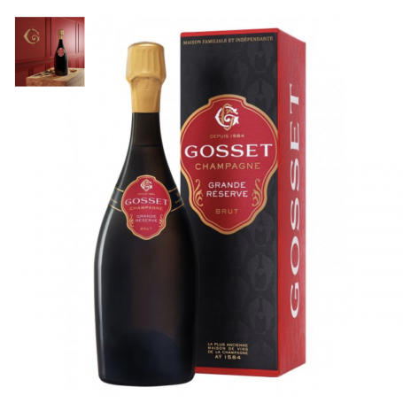 Champagne Gosset Grande Réserve | Bouteille 75CL - Etui