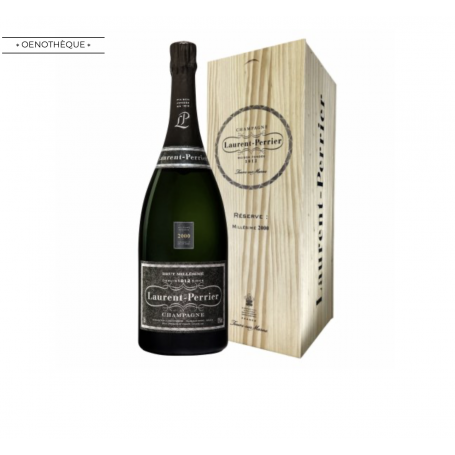 Champagne Laurent-Perrier Brut Millésimé| Magnum 150CL - Caisse bois