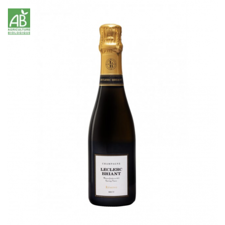 Champagne Leclerc Briant Brut Réserve | Demi-bouteille 37,5CL