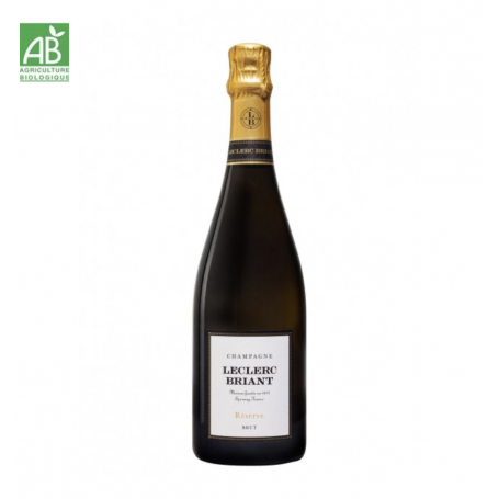 Champagne Leclerc Briant Brut Réserve | Bouteille 75CL
