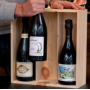 Champagne Plus de Bulles Coffret Les Etoiles Montantes (5e édition) | Bouteille 75CL - Caisse bois
