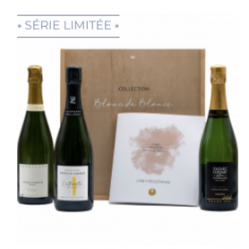Champagne Coffret Collection - Blanc de Blancs (2e édition) | Bouteille 75CL - Caisse bois