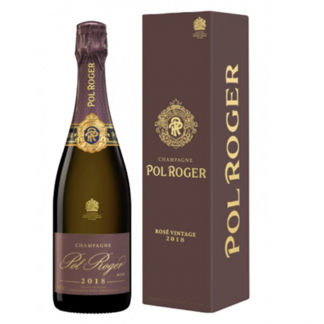Champagne Pol Roger Brut Rosé Vintage| Bouteille 75CL - Etui