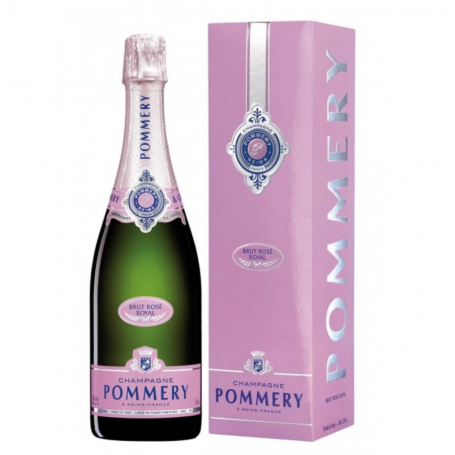 Champagne Pommery Brut Rosé | Bouteille 75CL - Etui